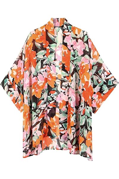 GENERAL Women Bohemian Chiffon Kimono Cardigan Beach Cover Up Bikini Shawl Bl...