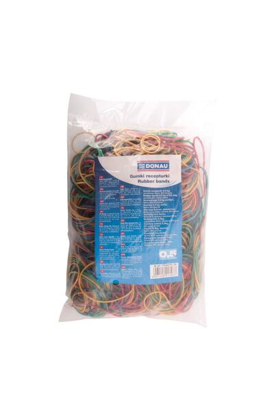 MC Micostore Elastice pentru bani Donau 60mm 15x15mm 80% cauciuc 500gr color