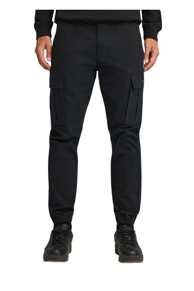 Funky Buddha Παντελόνι Cargo FBM012-030-02 – Black - 38