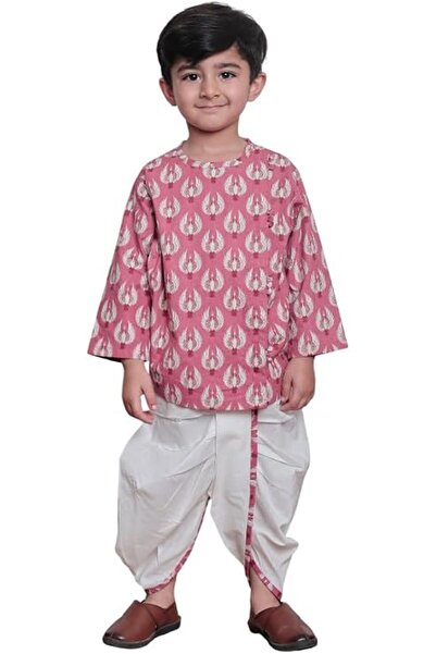 Polka Tots unisex-baby Festive Angrakha-1299_1 Angrakha Full Sleeve (pack of 2)