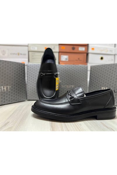 BLACK LIGHT 514-1 Genuine Leather Casual Comfortable Men's Shoes