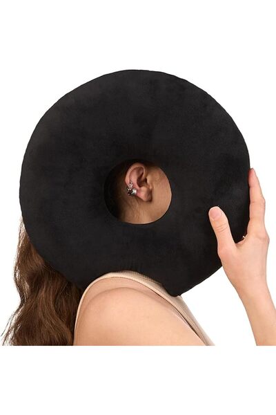ODOXIA Ear Piercing Pillow for Side Sleepers | Donut Pillow for Ear Piercing ...