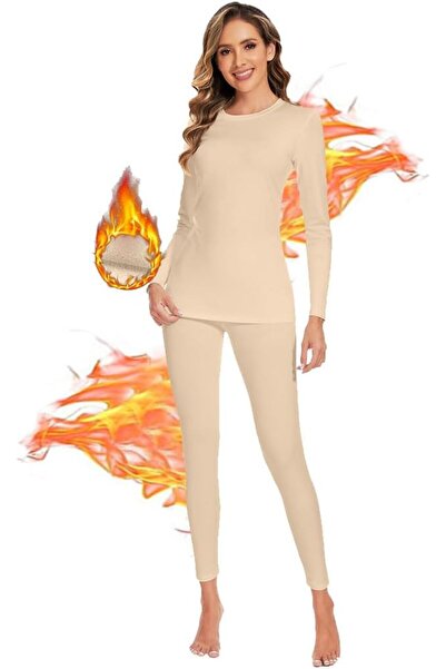 Goodern Thermal Underwear Set for Women,Long Johns Thermal Underwear for Wome...