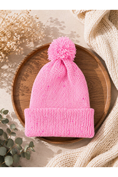 aemedia Knitted Double Layer Knitted Beanie for Children