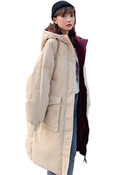 GENERAL Womens down jacket Women Jacket Warm Down Cotton Coats Winter Jackets...
