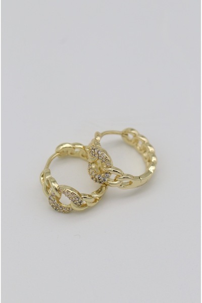 Bade Jewelry Vip Gold Gurmet Model Stone Detailed Anti-Tarnish Steel Stylish ...