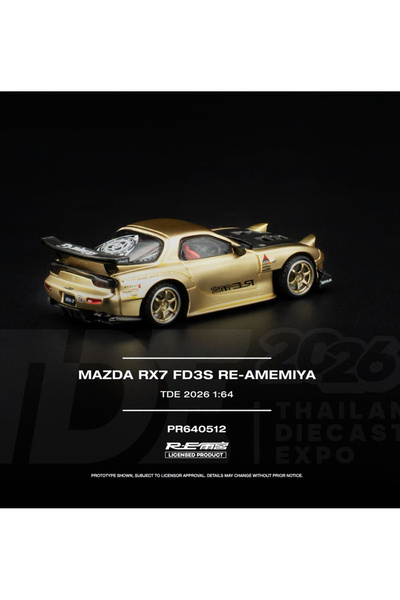 Genel Markalar Pop Race Mazda RX-7 FD3S RE-AMEMIYA 1/64 Model Araba