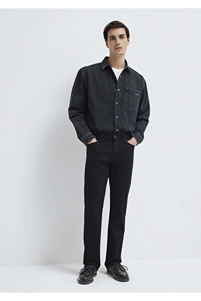 Mavi M0037833304 Martin Black Black Jean Pants Men's Jeans Pants Black