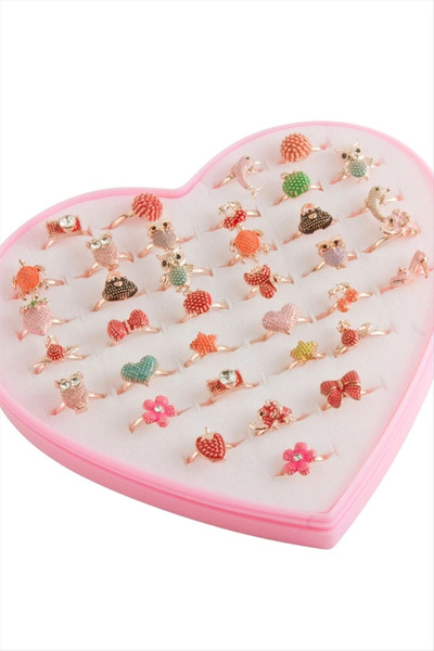 SORA GROUP Mixed Enamel Children's Ring 1 Piece