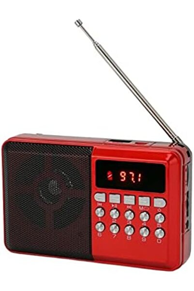YUEHISY راديو AM/FM محمول، فتحة بطاقة ذاكرة، مشغل MP3، إشارة مستقرة لمسافات أ...