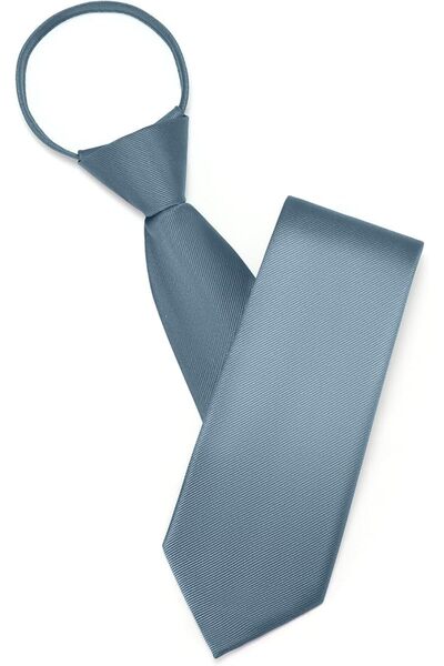GENERAL Puistr Pre Tied Adjustable Zipper Ties for Men 3.15" Womens Solid Col...