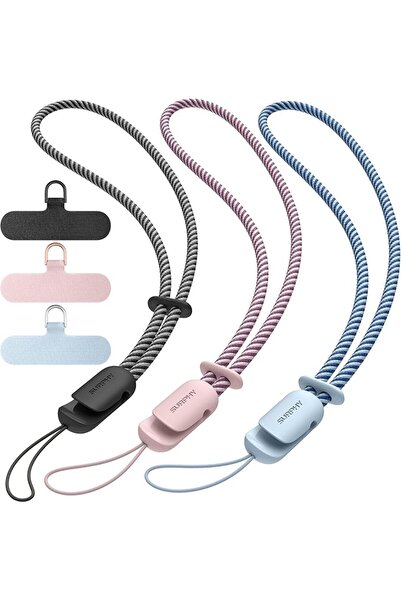 SURPHY 3 Pack Phone Strap with CellPhone Tether Tab, Phone Lanyard, CellPhone...