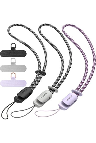 SURPHY 3 Pack Phone Strap with CellPhone Tether Tab, Phone Lanyard, CellPhone...