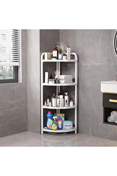 Aissiora Corner Shower Caddy Standing - 5 Tier Rust Proof Floor Standing Show...