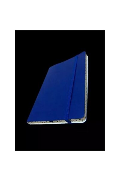 Generic (Unbranded) Ashridge A5 Caiet elastic din PU albastru închis