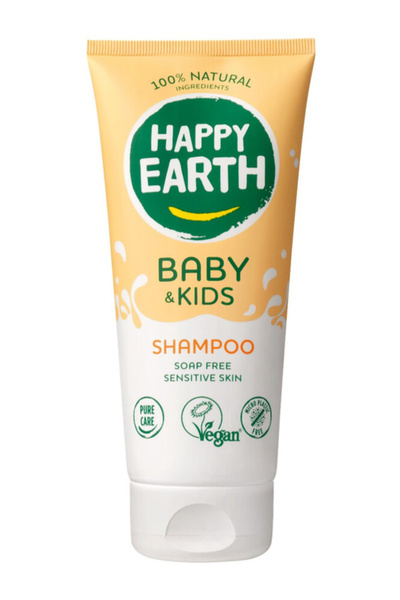 Happy Earth Baby and Child 100% Natural Shampoo - 200 ml