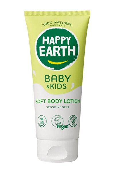 Happy Earth Baby and Child 100% Natural Body Lotion - 200 ml