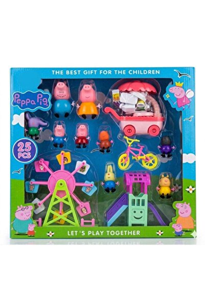 Pig 25 PCS Peppa Family Carnival (3+)