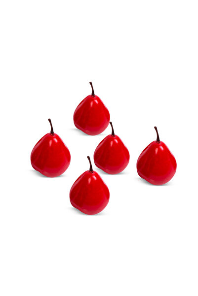 Alista Home Red berry twigs 6 cm, set of 5 pcs