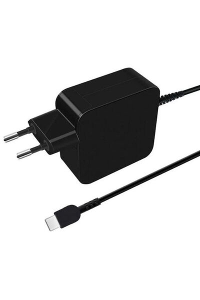 CoreParts Φορτιστής με ενσωματωμένο καλώδιο GaN USB-C 45W Power Delivery Μαύρ...