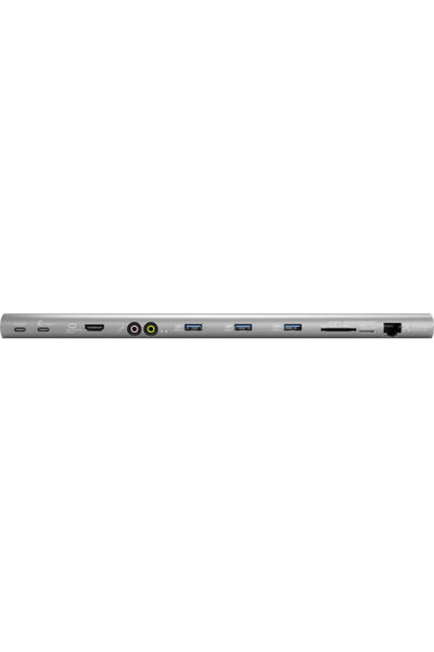 Terratec Σταθμός σύνδεσης Connect C6 USB-C / USB-A με 4K, PD, Ethernet, Γκρι