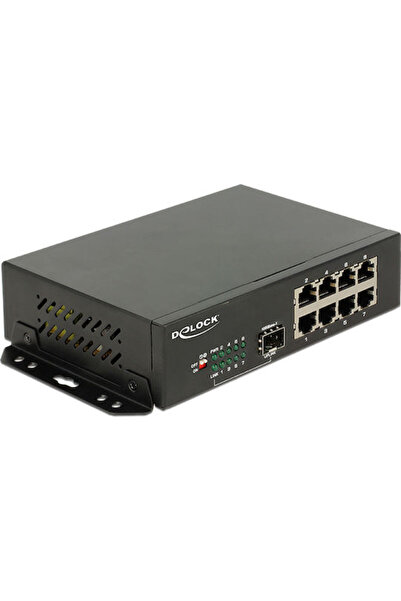 DELOCK Διακόπτης Gigabit Ethernet 8 Θυρών και 1 SFP, Μη Διαχειριζόμενος Διακό...
