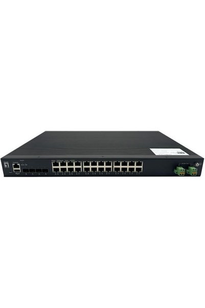 LEVEL ONE IXP-2871 Διαχειριζόμενος διακόπτης L2 PoE+ με 24 θύρες Ethernet Gig...