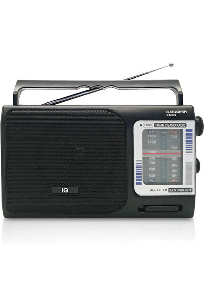 IQ PR-141 Φορητό Ηλεκτρικό Ραδιόφωνο Μαύρο