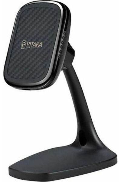 PITAKA MagEZ Mount Qi Βάση Γραφείου για Κινητό Τηλέφωνο σε Μαύρο Χρώμα