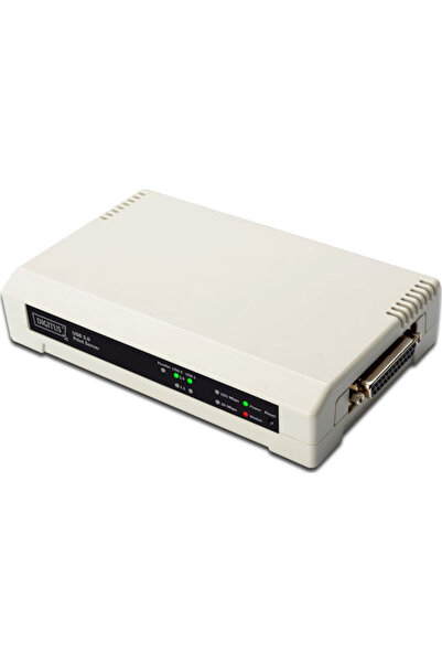 Digitus DN-13006-1 Διακομιστής Εκτύπωσης Ethernet / USB / Παράλληλης Εκτύπωσης