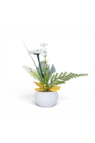 alqarat Artificial Decorative Plant in Ceramic Pot
