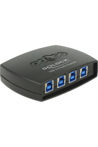 DELOCK 87724 Διακόπτης KVM και Δεδομένων με USB 3.0 / USB-B 3.0