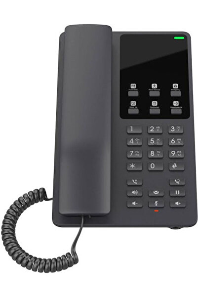 GRANDSTREAM GHP621W Ενσύρματο τηλέφωνο IP με 2 γραμμές, Μαύρο