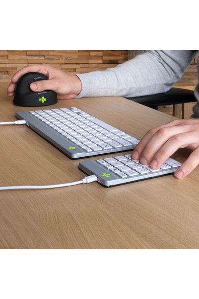 R-GO Tools RGOCONMWDWH Αριθμητικό Πληκτρολόγιο Γκρι