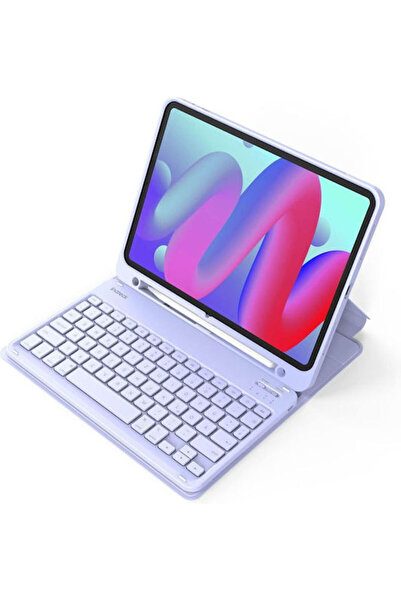 inateck Πληκτρολόγιο iPad 11 " iPad Air 4ης/5ης Γενιάς Qwertz Μωβ Kb04002