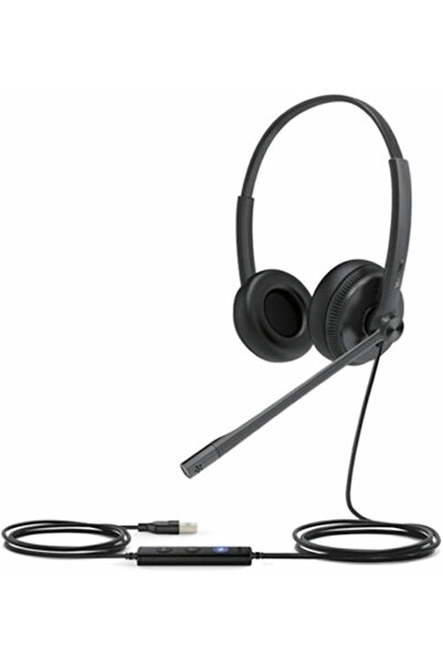 Yealink UH34 Lite Ακουστικά VOIP Διπλής Λειτουργίας UC (1308048)