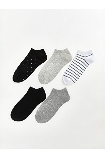 LC Waikiki I Embroidered Women's Booties Socks 5-Pack from Freezen Store