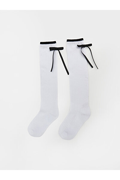LC Waikiki Quality Pieces from Çelebi Store: Girls' Knee-High Socks with Bow ...
