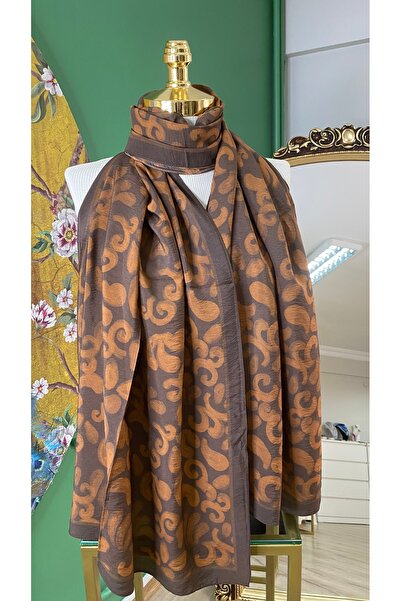 Silk Home Urban Hour Harmony Turuncu Mayda Şal 190x70