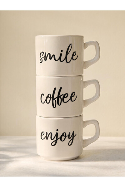 LC Waikiki Shining Choices from Shining Store Lettering Printed Ceramic Mug S...