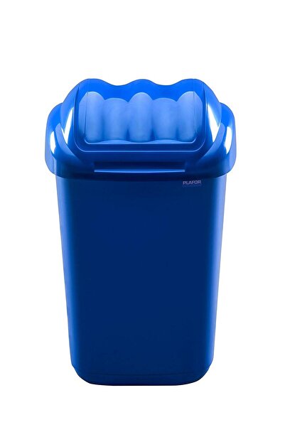 PLAFOR Plastový kôš s výklopným vekom, na selektívnu recykláciu, objem 50 l, ...