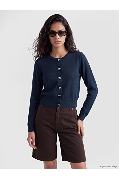 LC Waikiki Quality Pieces from Çelebi Store Zero Roba Collar Women's Knitwear...