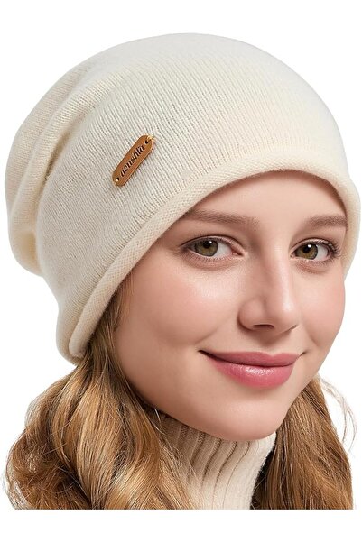 GENERAL ACUSHLA 100% Merino Wool Slouchy Beanie for Women & Men Knit Winter H...