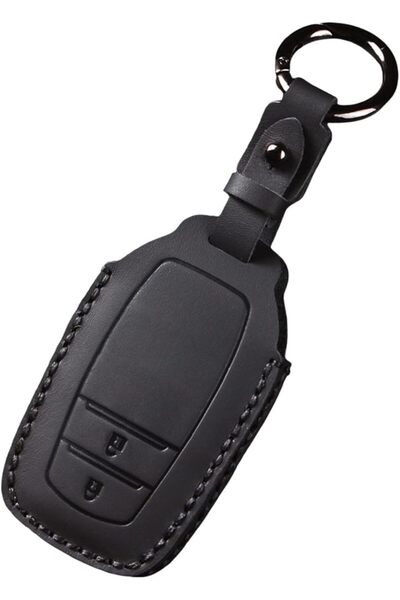 GENERAL PU Leather Good Protection Car Key Fob Case Compatible with Toyota Ca...
