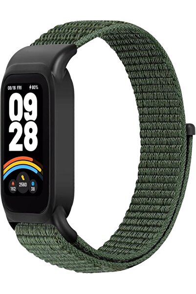 GENERAL Nylon Strap Compatible with Xiaomi Smart Band 9 Active/Redmi Band 3, ...