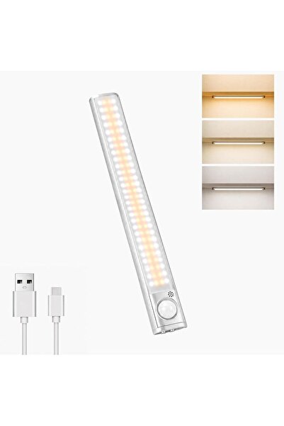 Rightsure LED Motion Sensor Night Lamp – USB Rechargeable, Magnetic Mount, 3-...