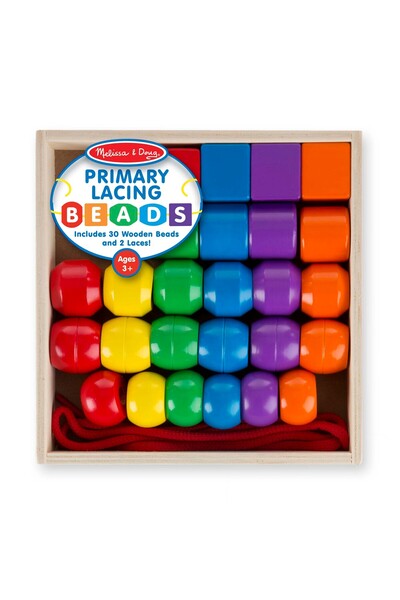 Melissa and Doug Primary Lacing Beads