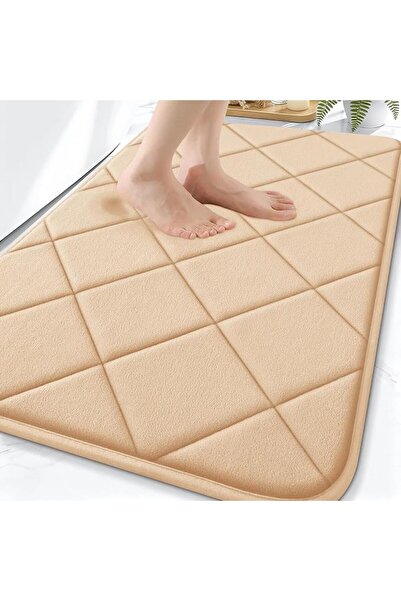 SmartMaster 40x60cm Diatom Mud Bath Mat Super Soft Absorbent Bath Mat Entranc...
