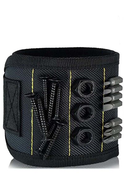 Arabest Magnetic Wristband for Tools,Built-in 15 Magnets,Adjustable Size,for ...