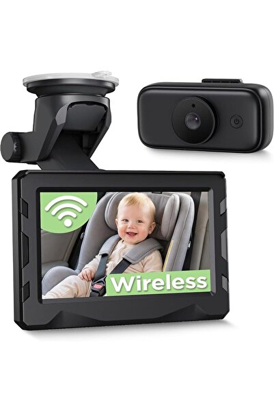 GENERAL Baby Camera Car Wireless with 40H Battery Life and 1080P Car Night Vi...